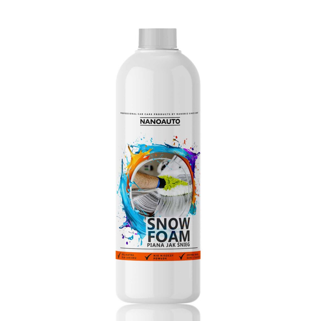 aktywna piana snow foam — NANOAUTO SNOW FOAM
